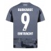 Eintracht Frankfurt Jonathan Burkardt #9 Tredjedrakt 2025-26 Korte ermer